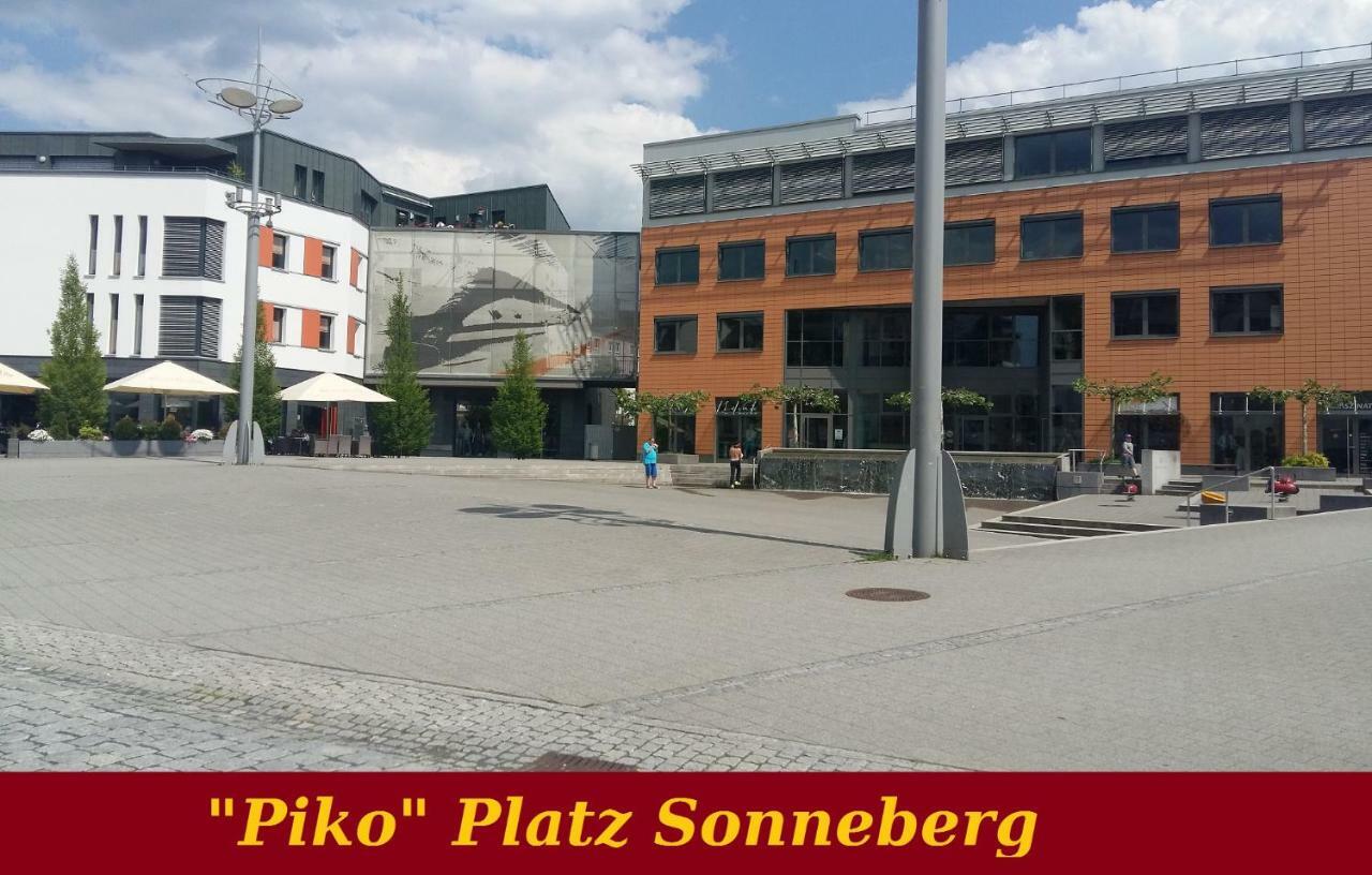 Pension Am Piko-Platz Sonneberg Exteriér fotografie